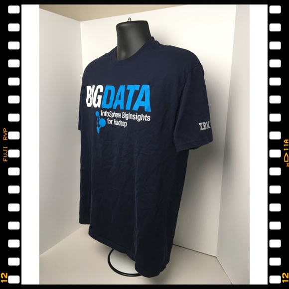 T-Shirt~IBM~Big~Data~Blue~ - Picture 2 of 5